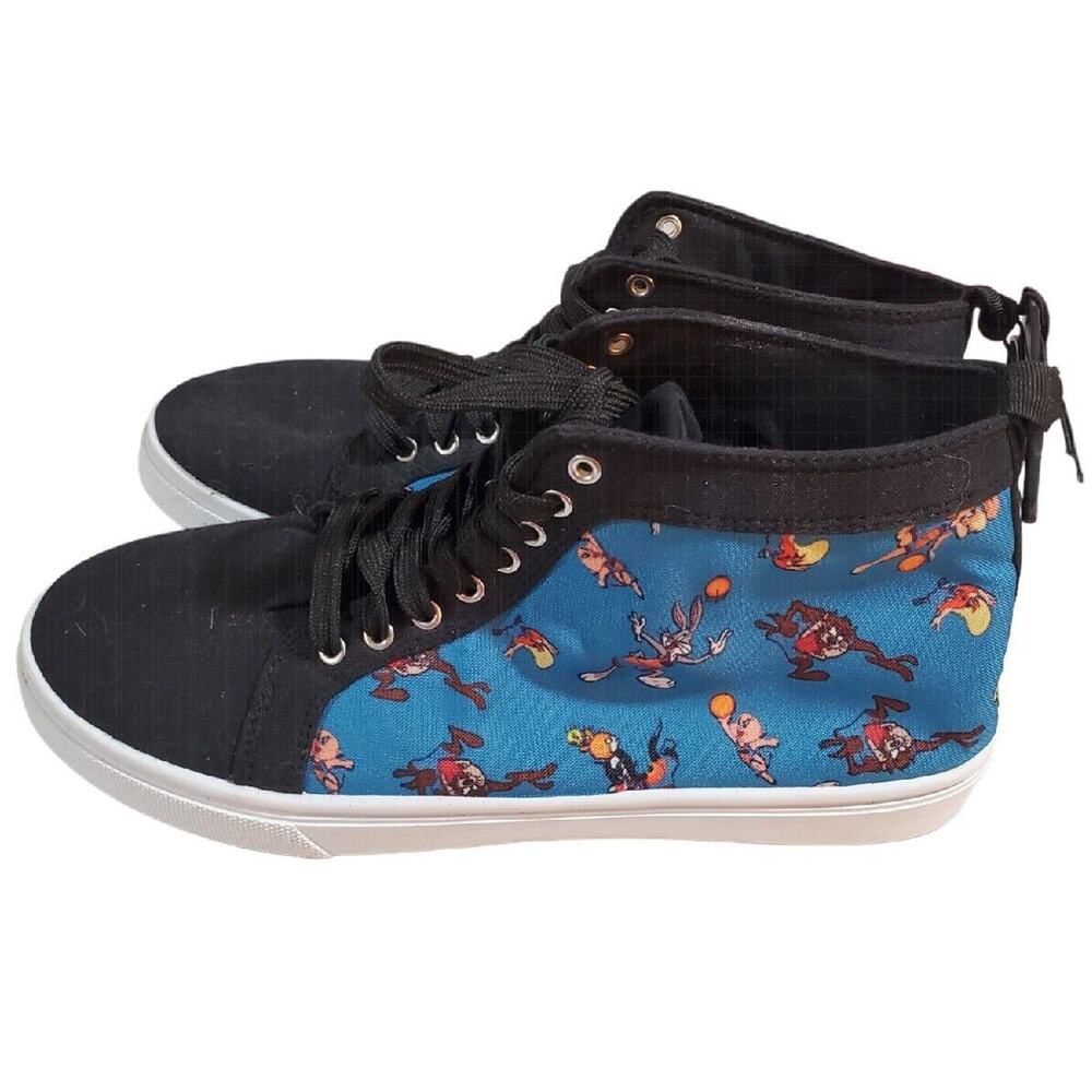 Space Jam A New Legacy Canvas High Top Sneakers Men's Shoes Size 10